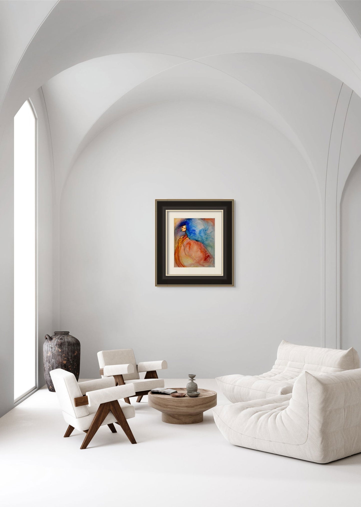 Eva No.1 (Watercolor) - Abisay Puentes Art