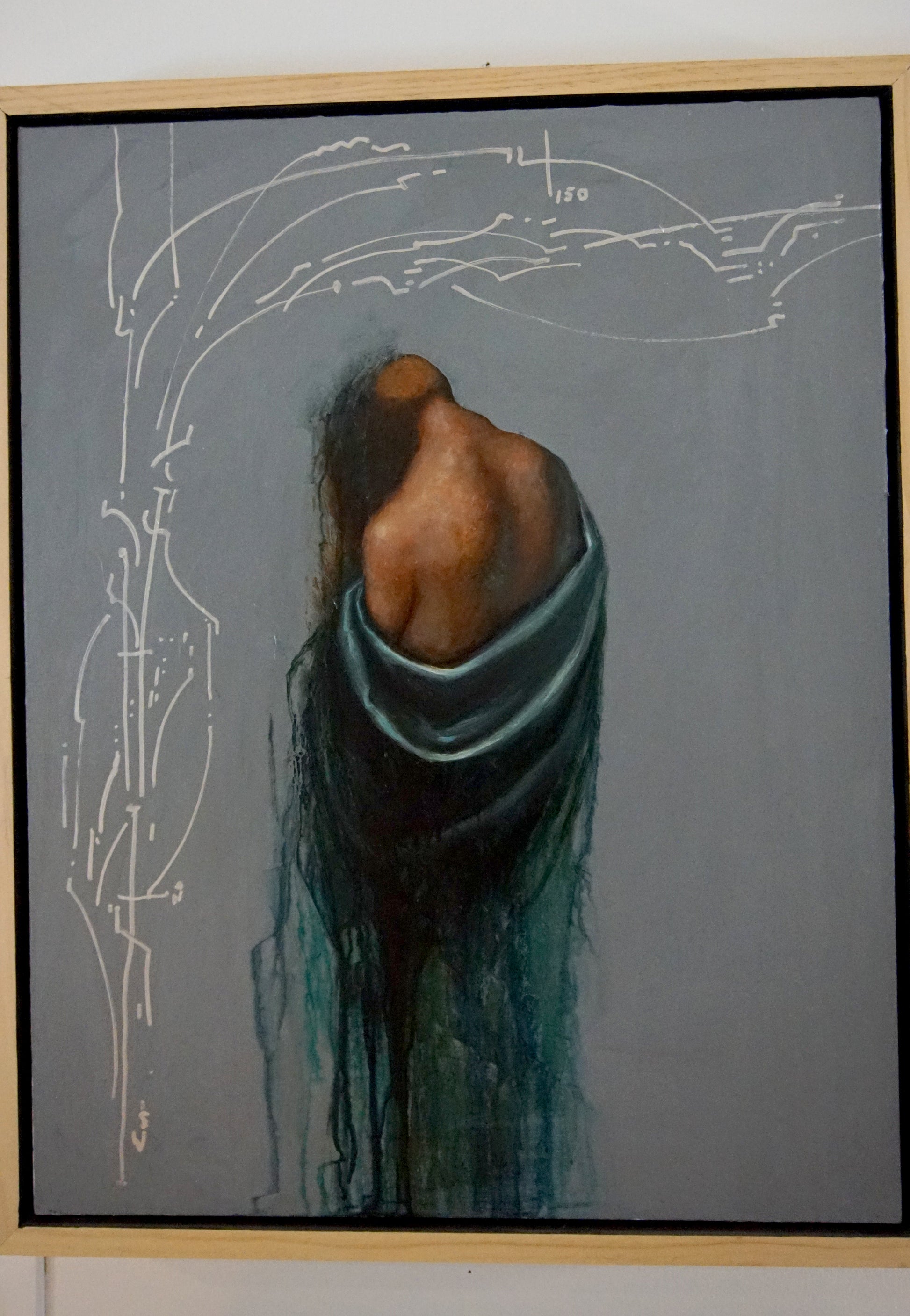 Paradoja (Paradox) No.1, by Abisay Puenetes, a cuban-american visual artist, in Syracuse, New York.
